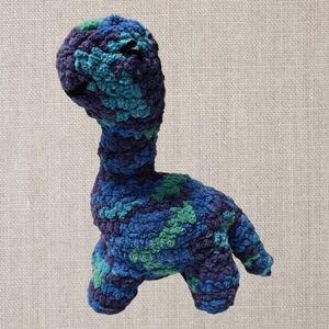 Large Crocheted Dino